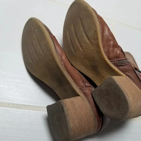 MJUS Brown Suede Leather Strappy Ankle Boots - Picture 3 of 16